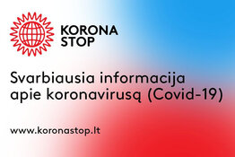 Nuo kovo 16 d. galimas judėjimas tarp daugumos savivaldybių