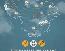 Specialiai šašlykų fanams sukurtas žemėlapis "Į kelią su iešmais"