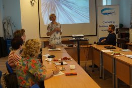Susitikimas su Nesavanaudiškos instituto direktore Dalia Bytautiene