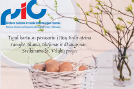 Sveikinimas Šv. Velykų proga