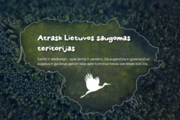 Startuoja nauja saugomoms teritorijoms skirta interneto svetainė