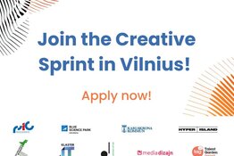 Prisijunkite prie Kūrybinio sprinto Vilniuje!