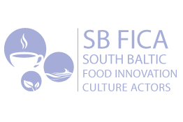 SB FICA South Baltic Food Innovation Culture Actors – Pietų Baltijos maisto inovacijų kultūros veikėjai.